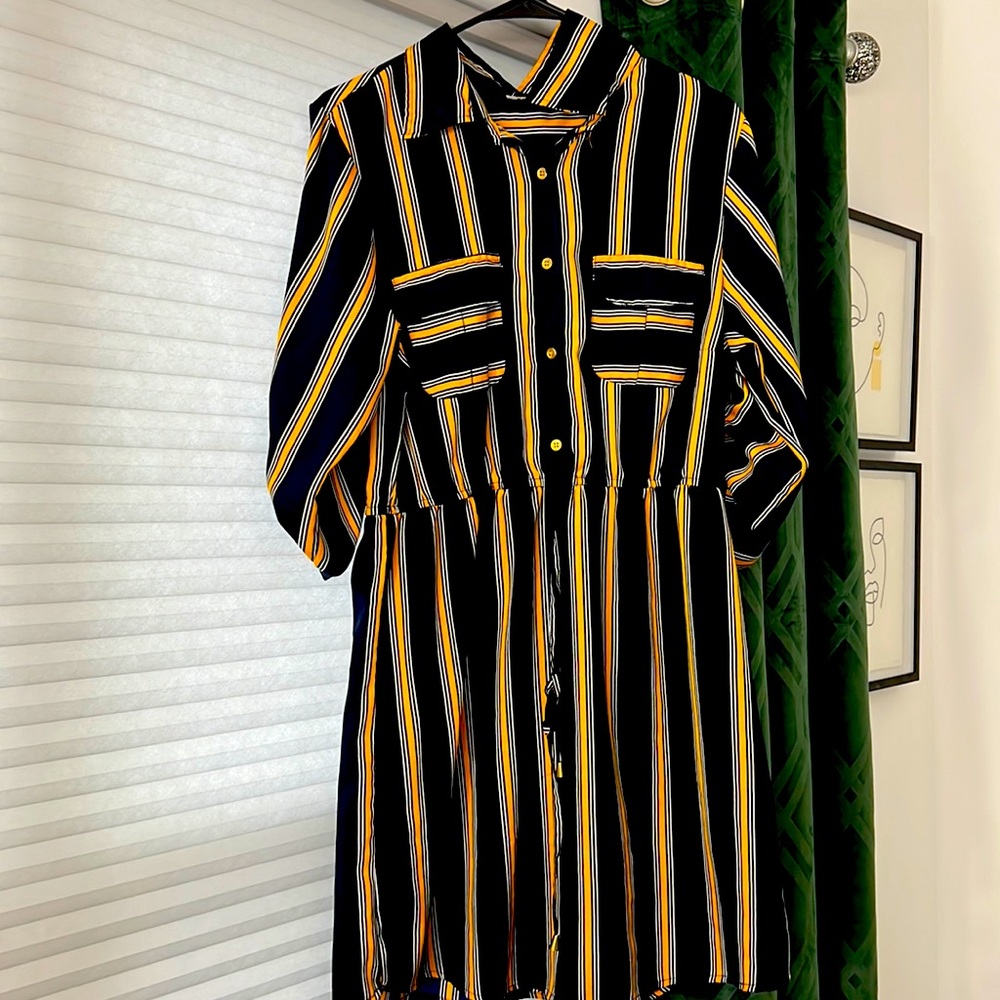 Cute short striped dress